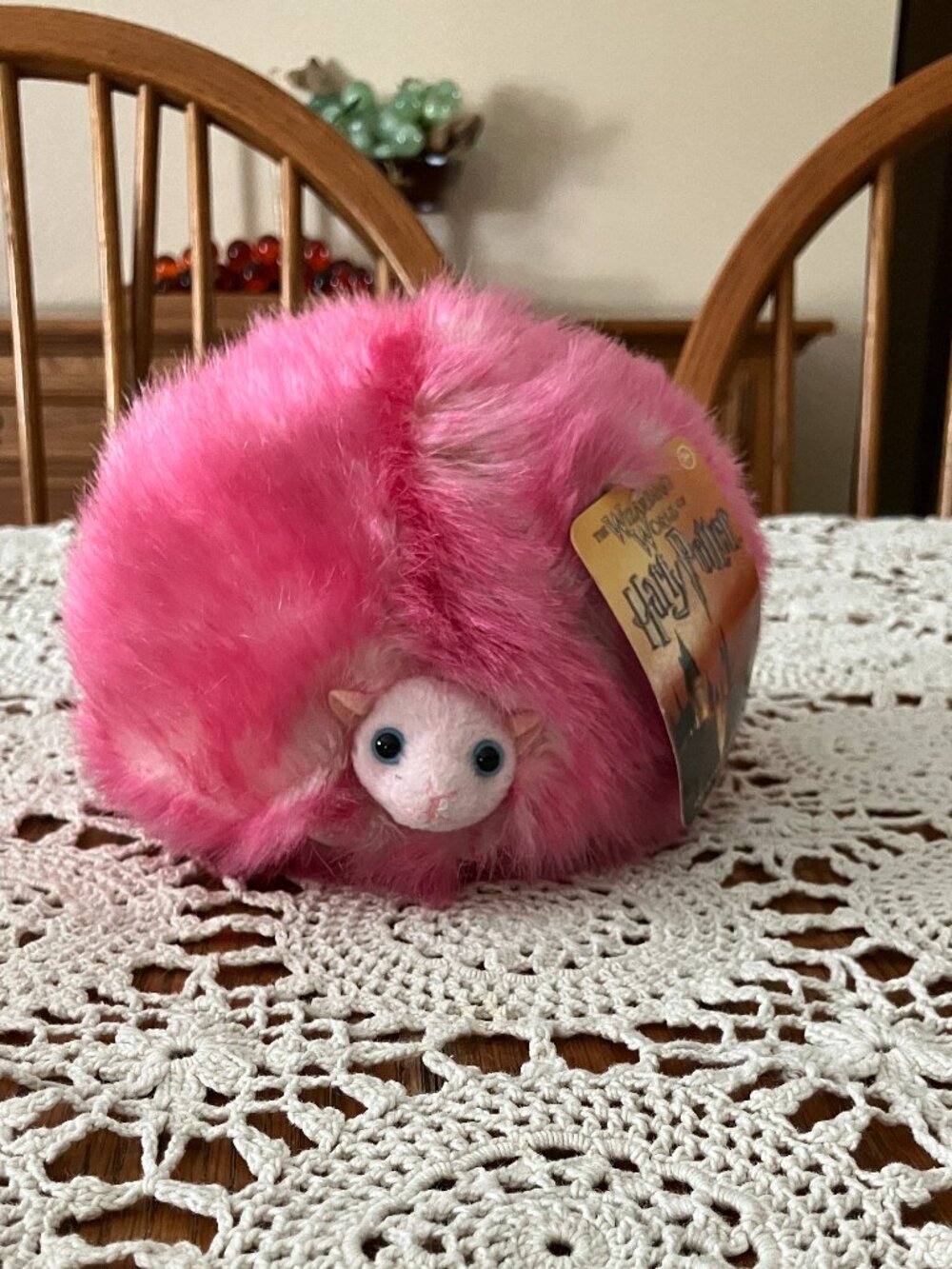 Universal Studios The Wizarding World of Harry Potter Plush Pink Pygmy Puff